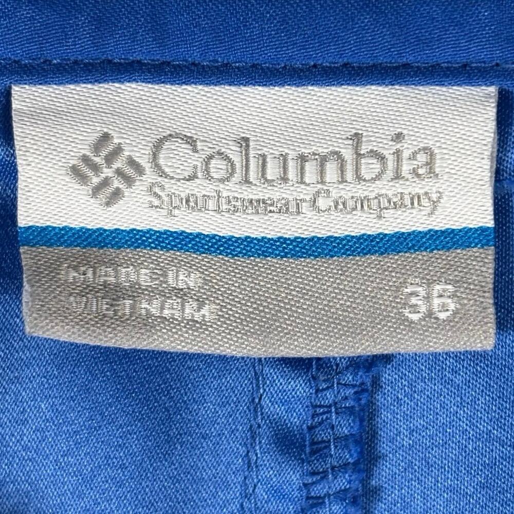 COLUMBIA Hybrid "Big Katuna II" PFG Blue Shorts Men’s Size 36 - Picture 5 of 11